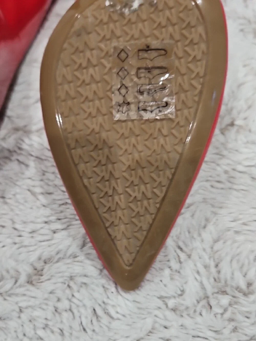 Michael Kors Red Patent Pointed Toe Pumps